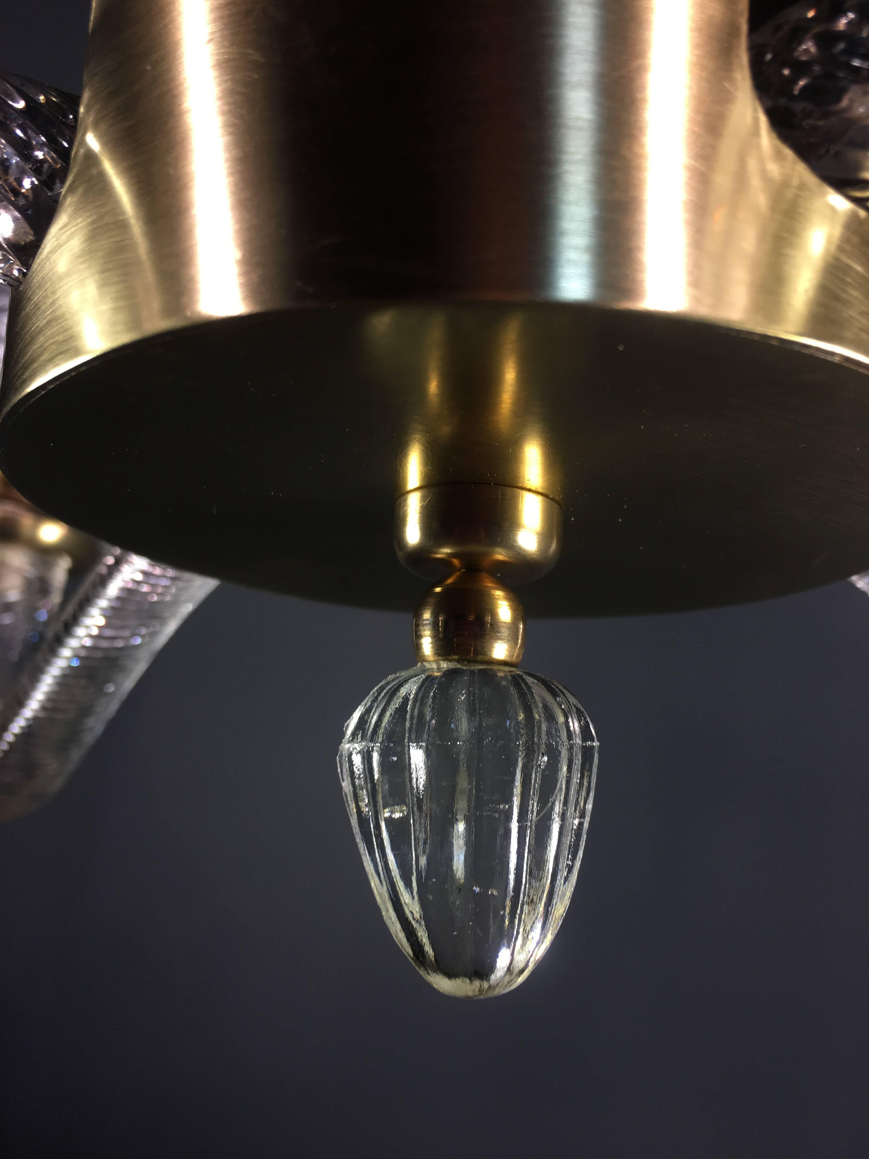 Incantevole lampadario di Venini, Murano, 1940 in vendita 7