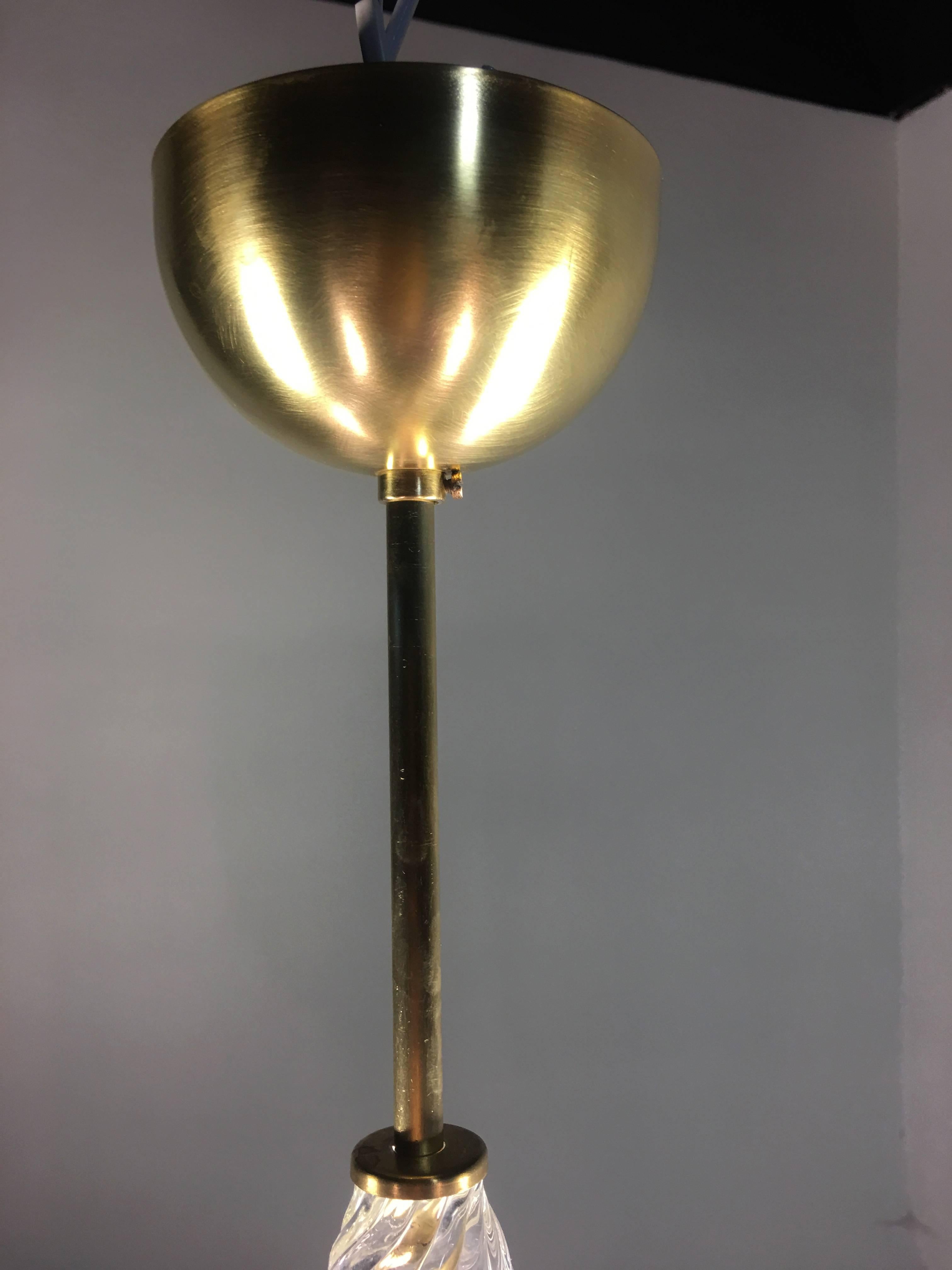 Incantevole lampadario di Venini, Murano, 1940 in vendita 9
