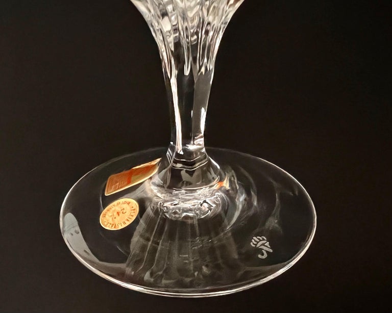 Nachtmann: Charmante cognacfarbene Gläser, Serie „Fleurie“, Deutschland, 1980 bei 1stDibs Deutschland