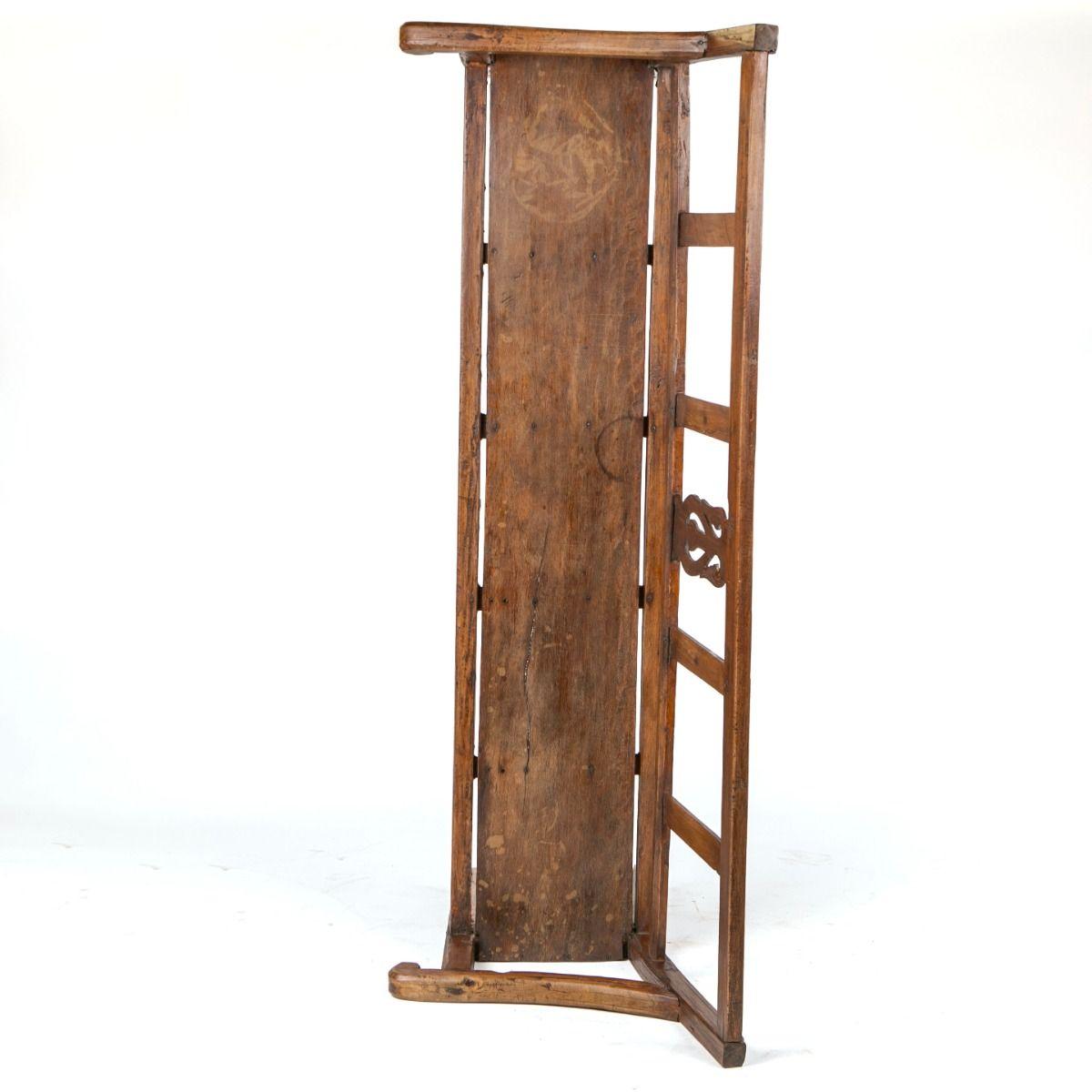 Charming Colonial Bench in Narra Hardwood, Philippines 4