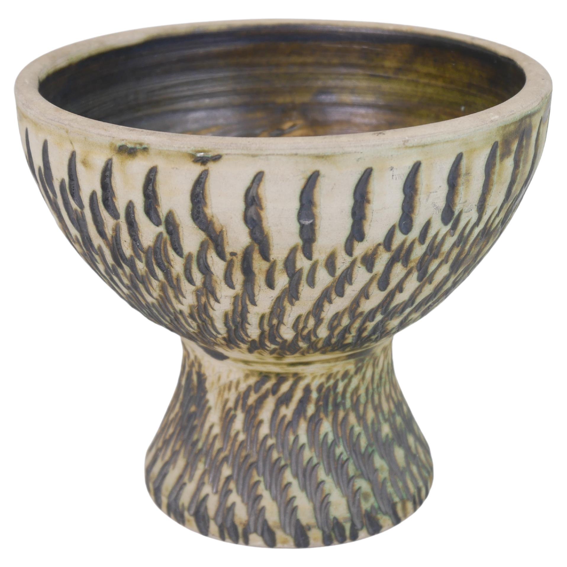 Charming Diabolo vase attributed to Jean Besnard Circa 1930