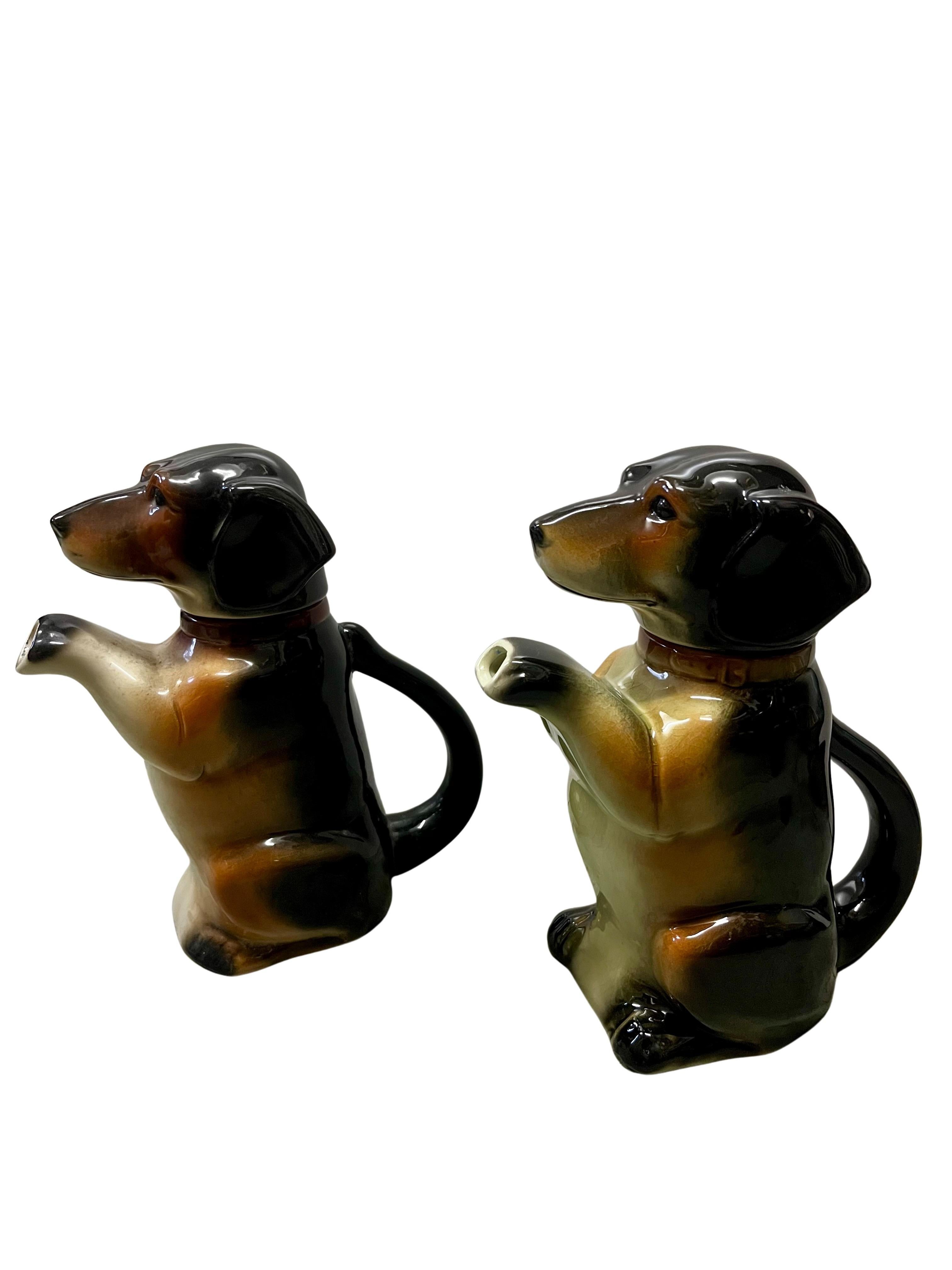 Charming dog, teiera in porcellana, bassotto, Germania, 1938-45 in vendita 1