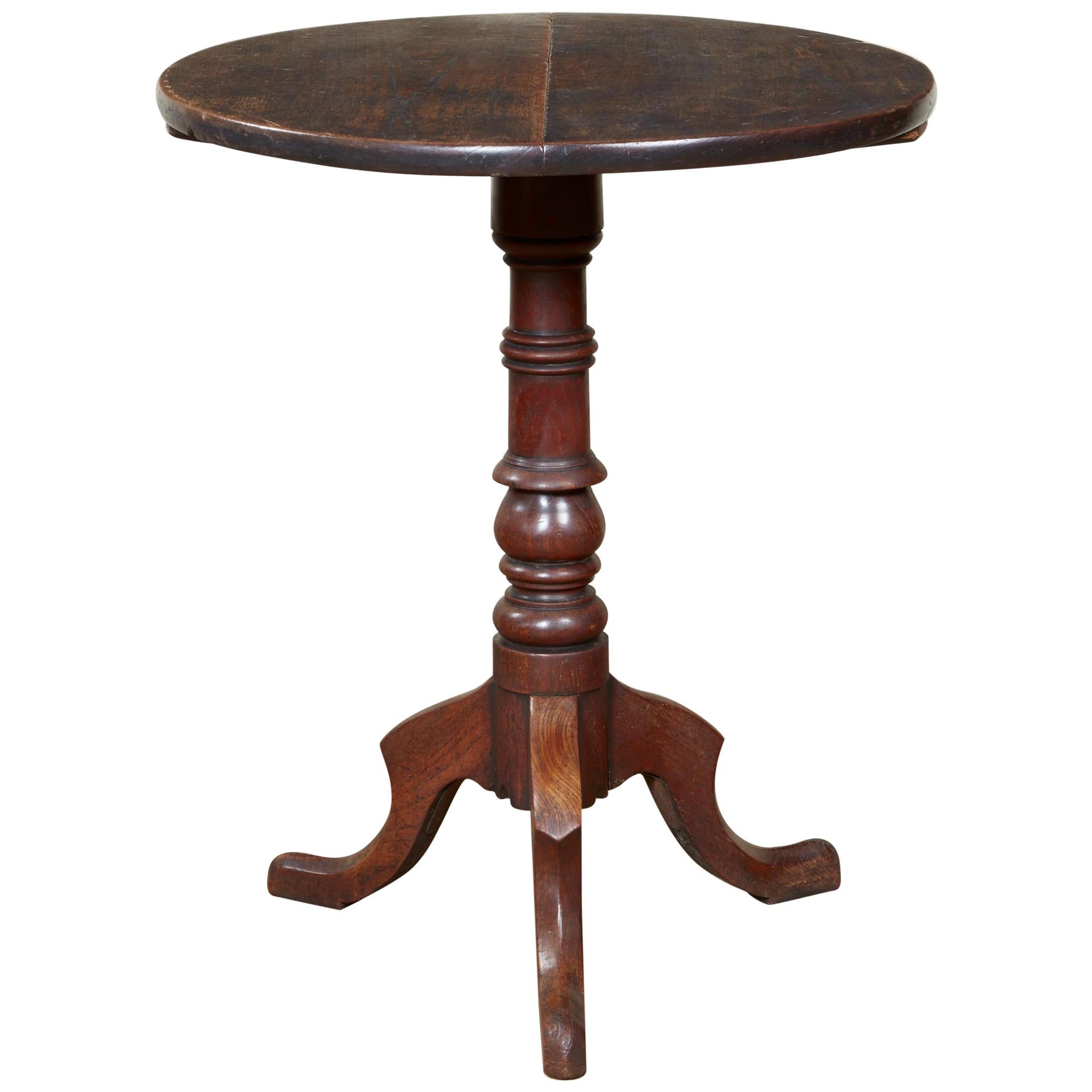 Charming English Country Wine Table For Sale