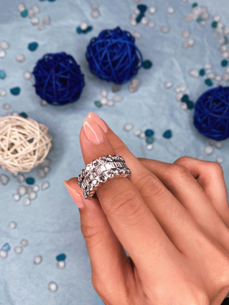 Customizable Charming Fashion Diamond Ring For Sale at 1stDibs