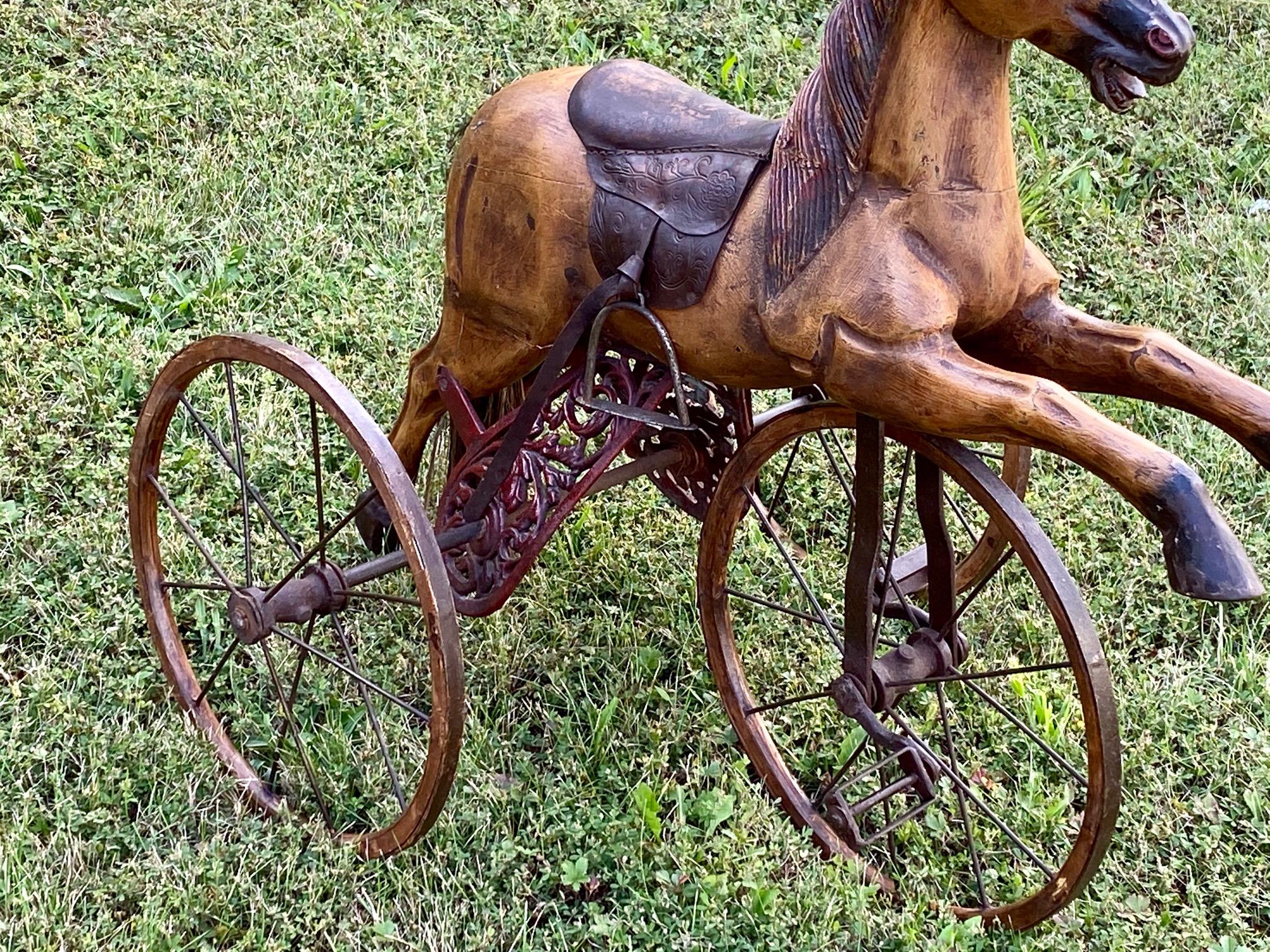 bicycle horse