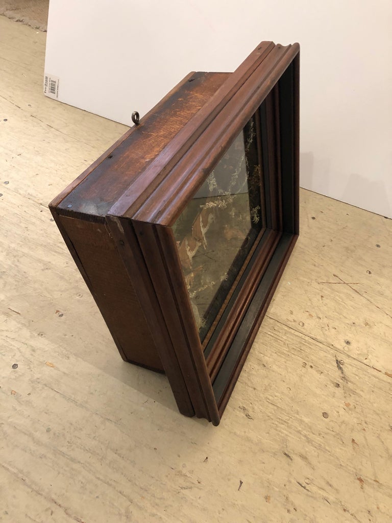 Charming Folk Art Diorama Shadow Box For Sale at 1stdibs