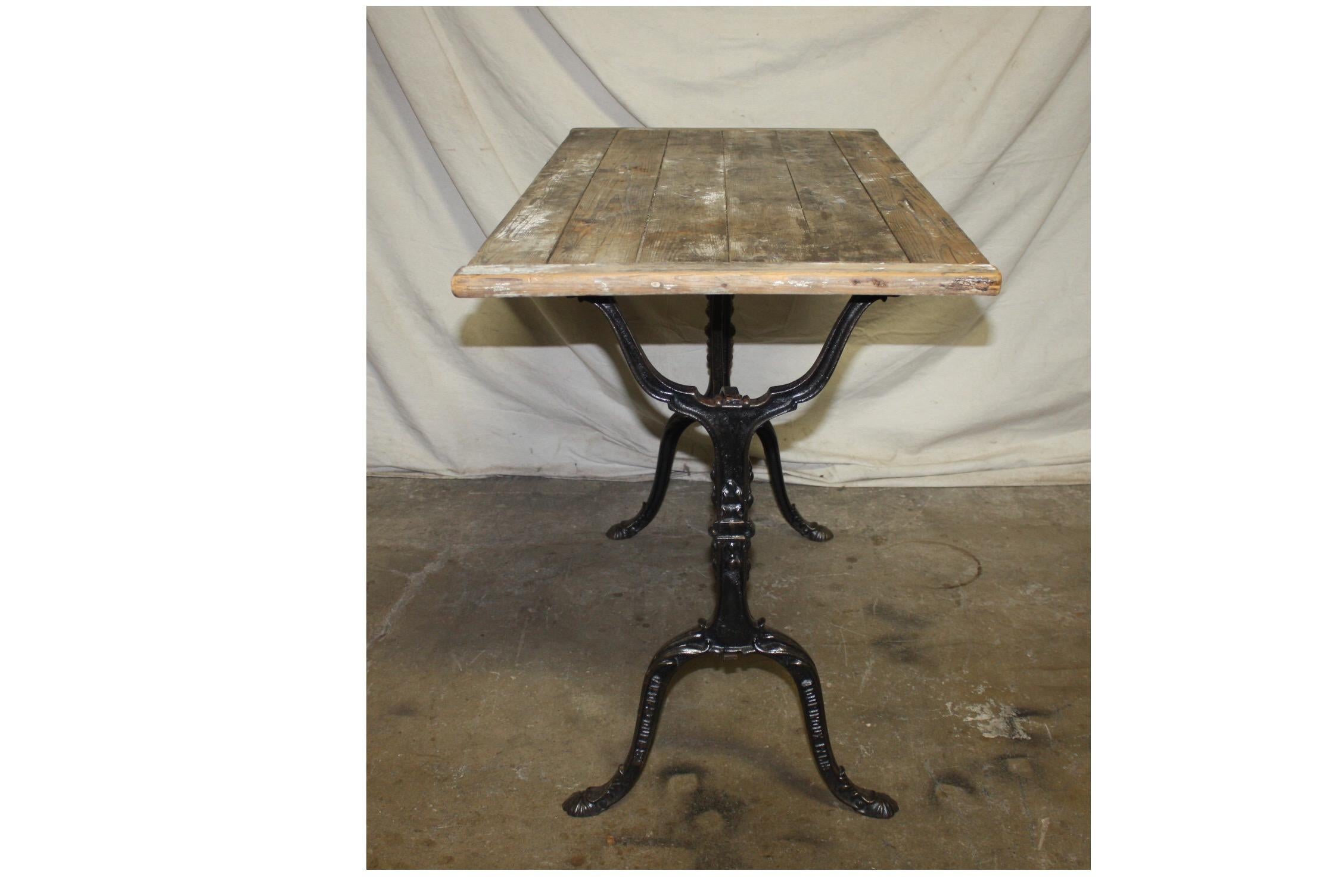 Charming French Bistro Table 2