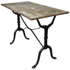 Vintage Charming French Bistro Table