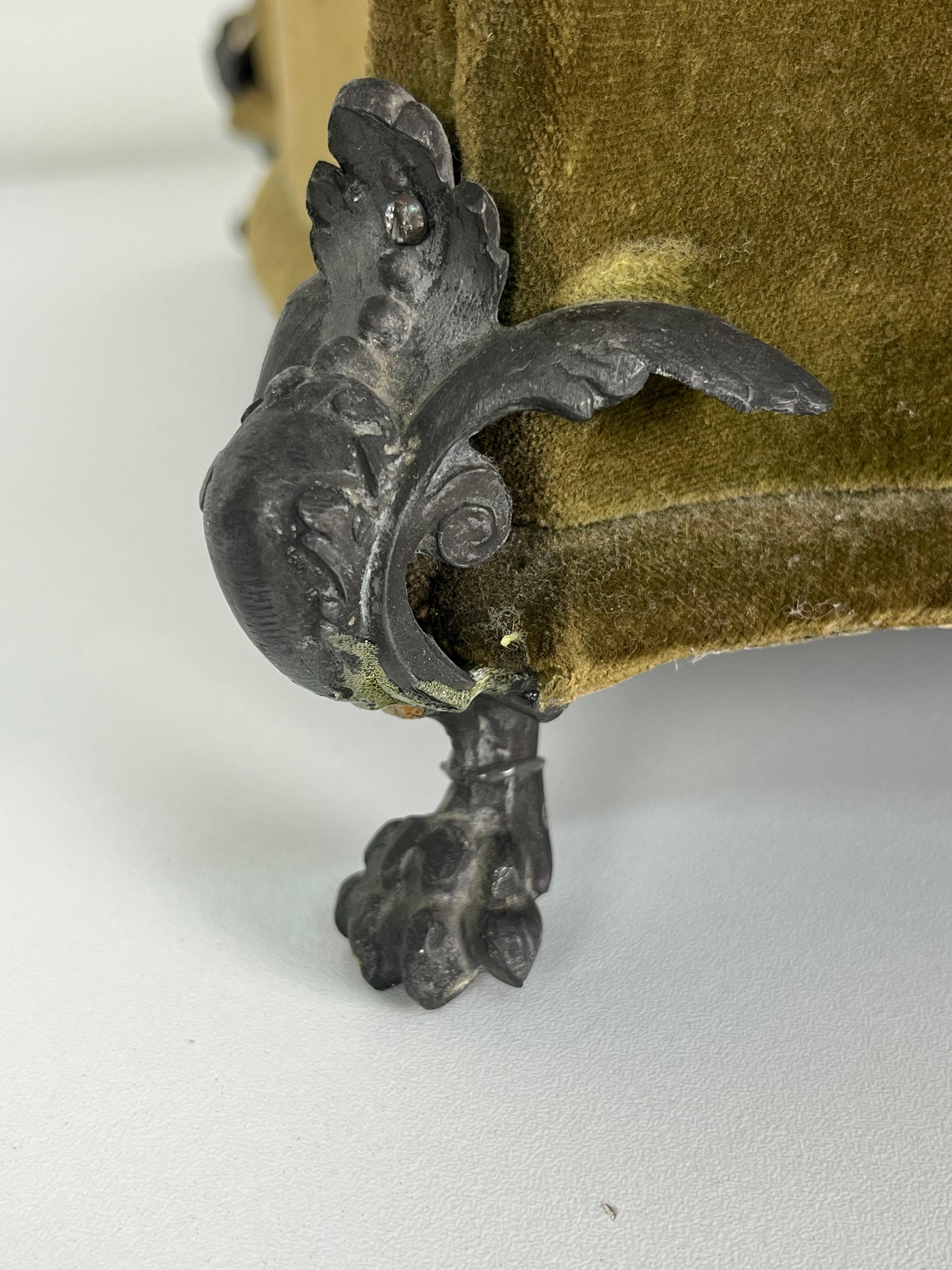 Charmante Französisch Schmuck-Box 1940er Jahre im Angebot 6