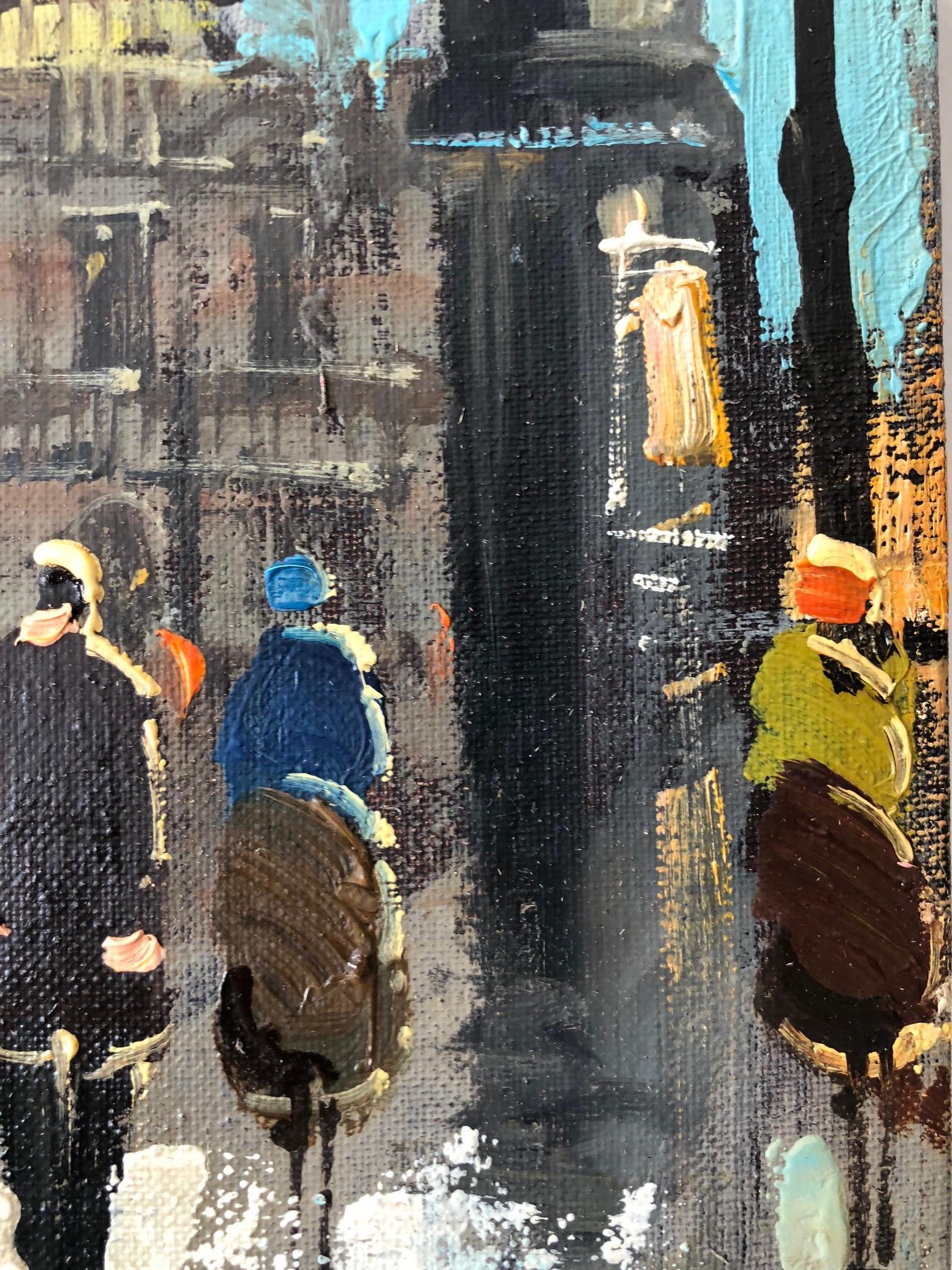 paris oil painting