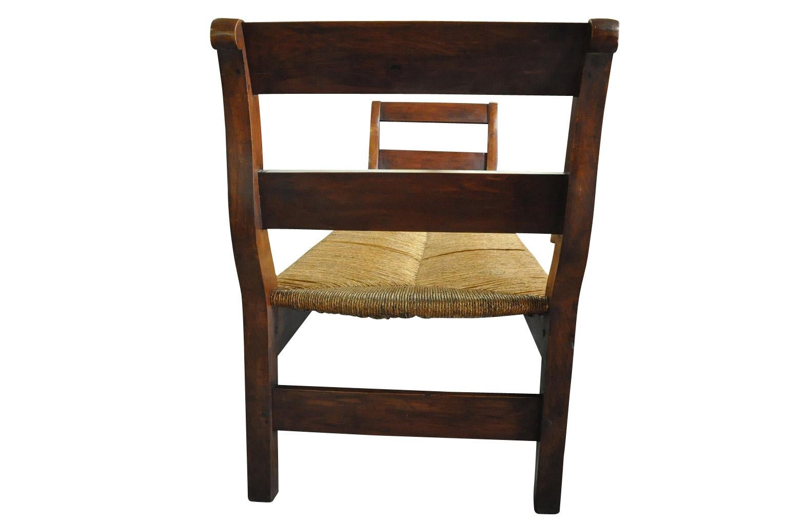 19th Century Charming French Provencal Lit De Repos