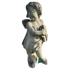 Charming Garden Stone Sculptures – Set of 4 Cherubs 12