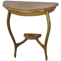 Charming Hand Painted Console