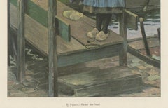 Charming Island Children – “Kinder der Insel” by R. Possin, c. 1900