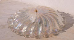 Charmante italienische Deckenleuchte aus schillerndem Muranoglas, Murano, 1960