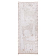 Charming Kars Runner with Brown Deer on a Sand Field