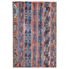 Charmant tapis turkmène de la fin du XIXe siècle