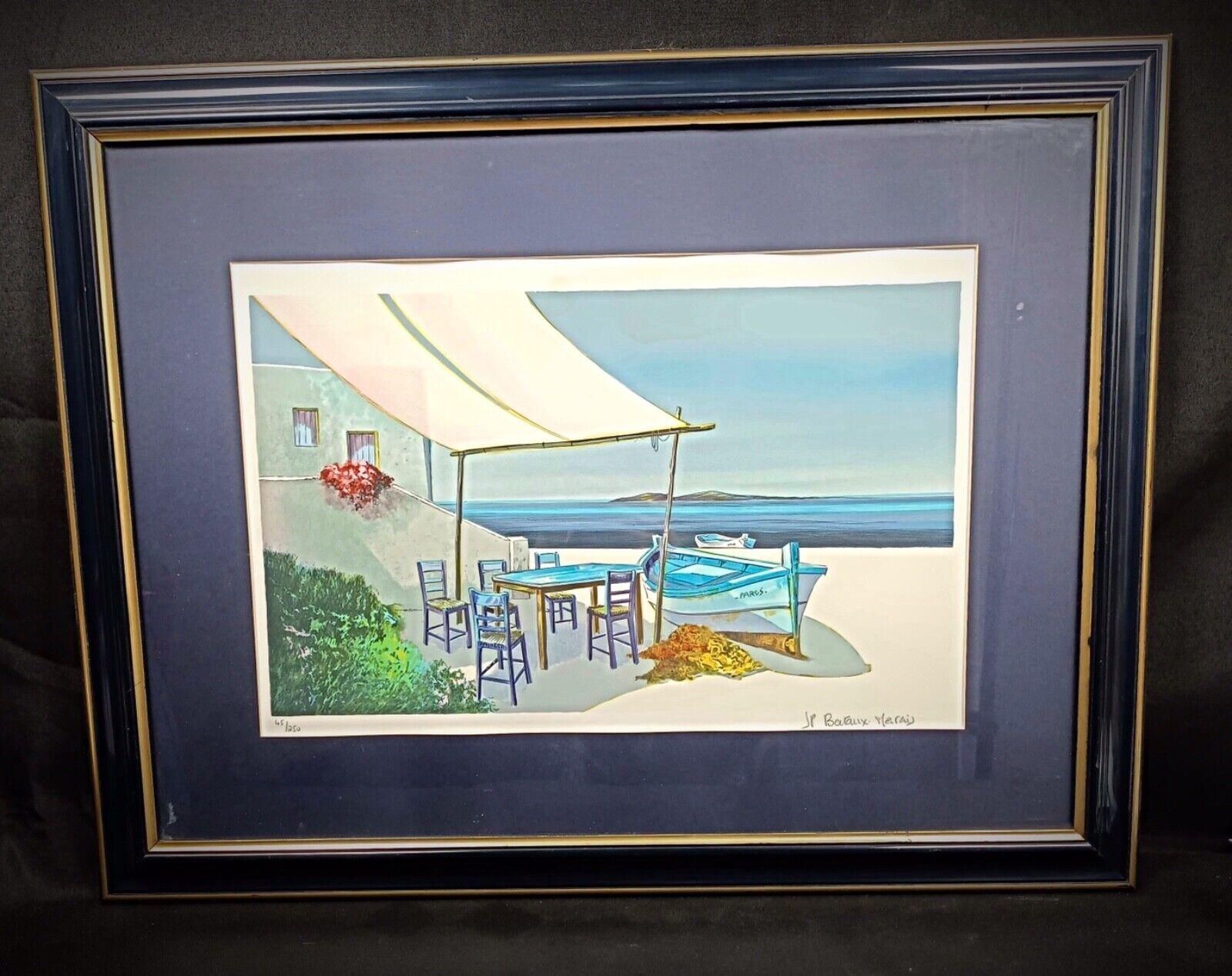 Charming Lithograph by Jean Pierre Bertaux 