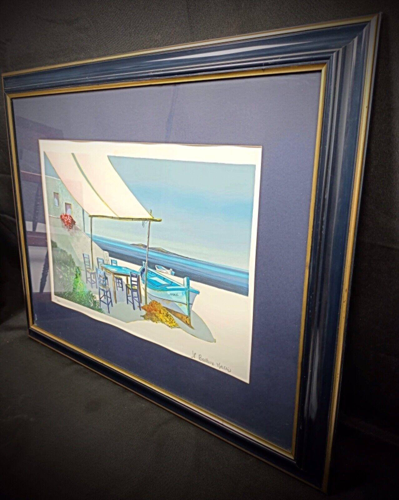 Empire Charming Lithograph by Jean Pierre Bertaux 
