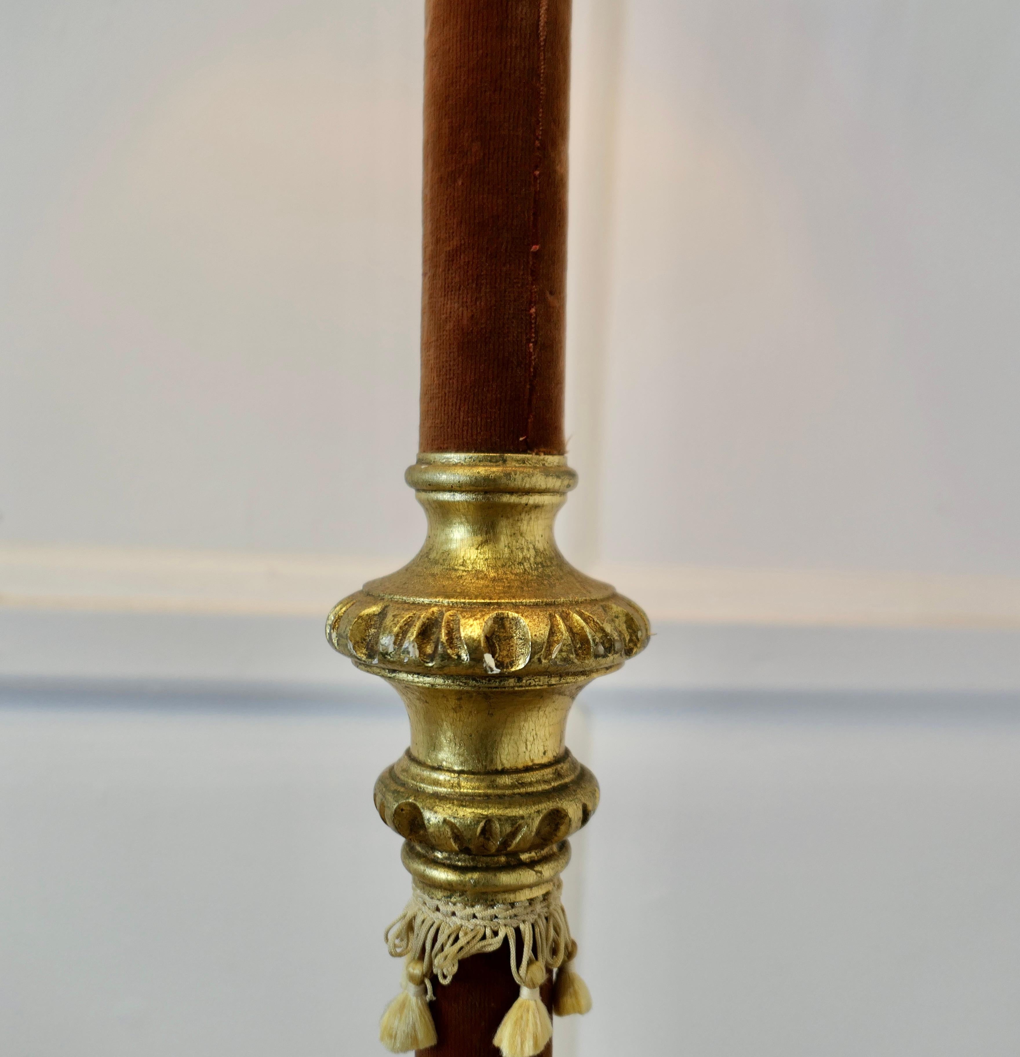 Charming Little French Boudoir Floor Lamp For Sale 1