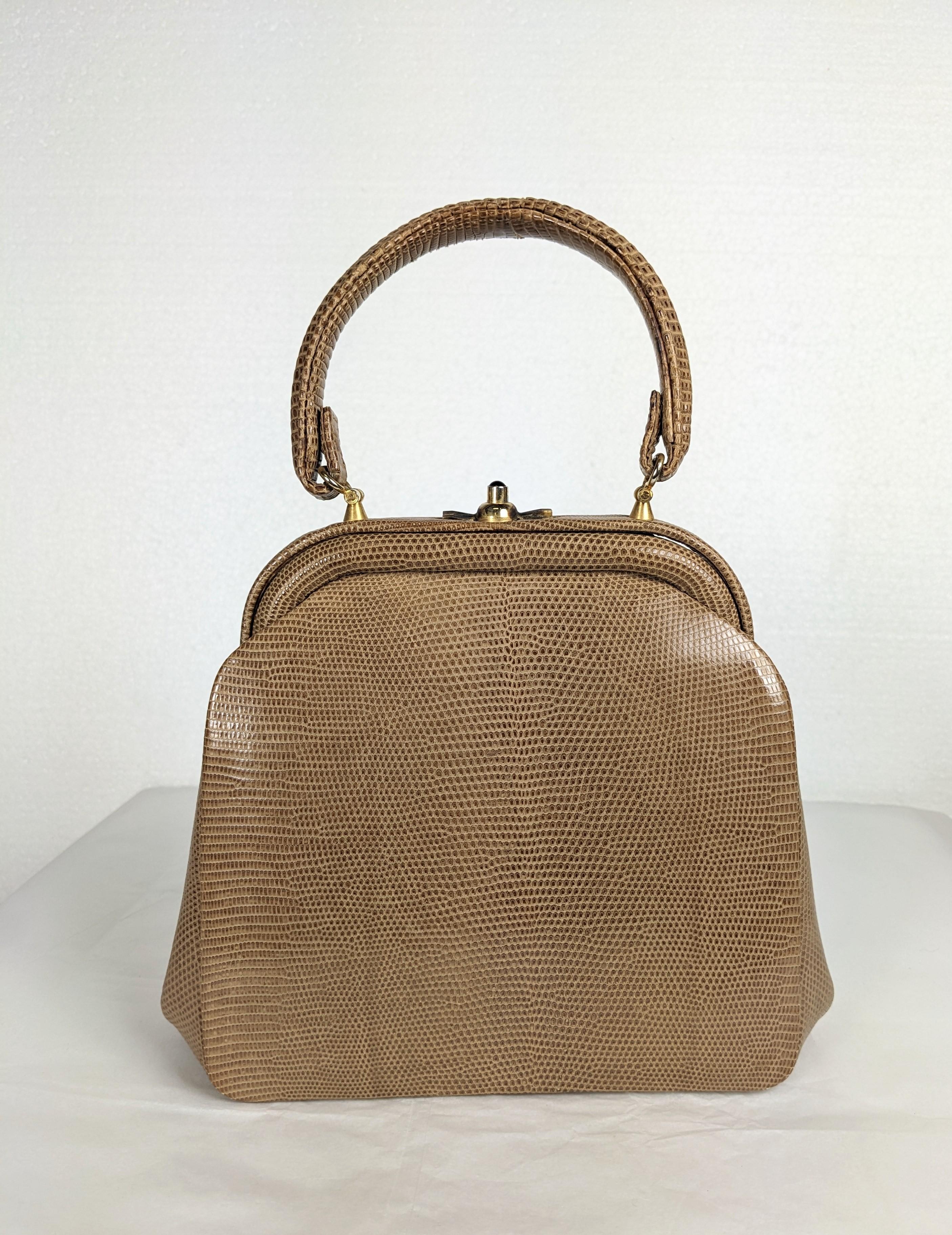 Women's or Men's Charming Lizard Mini Purse For Sale