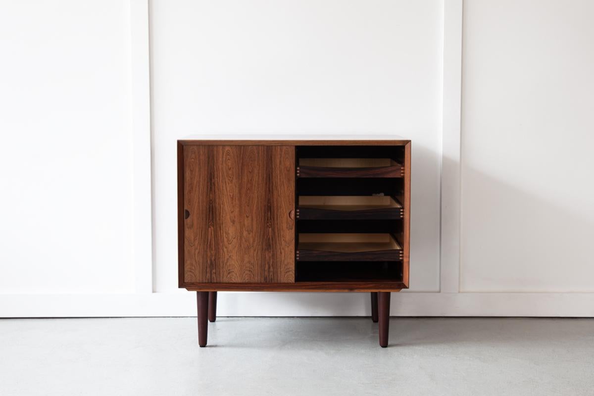 Danish Charming Mid 20th Century Rosewood Cabinet