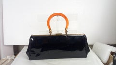 Incantevole borsa allungata con brevetto del Medioevo