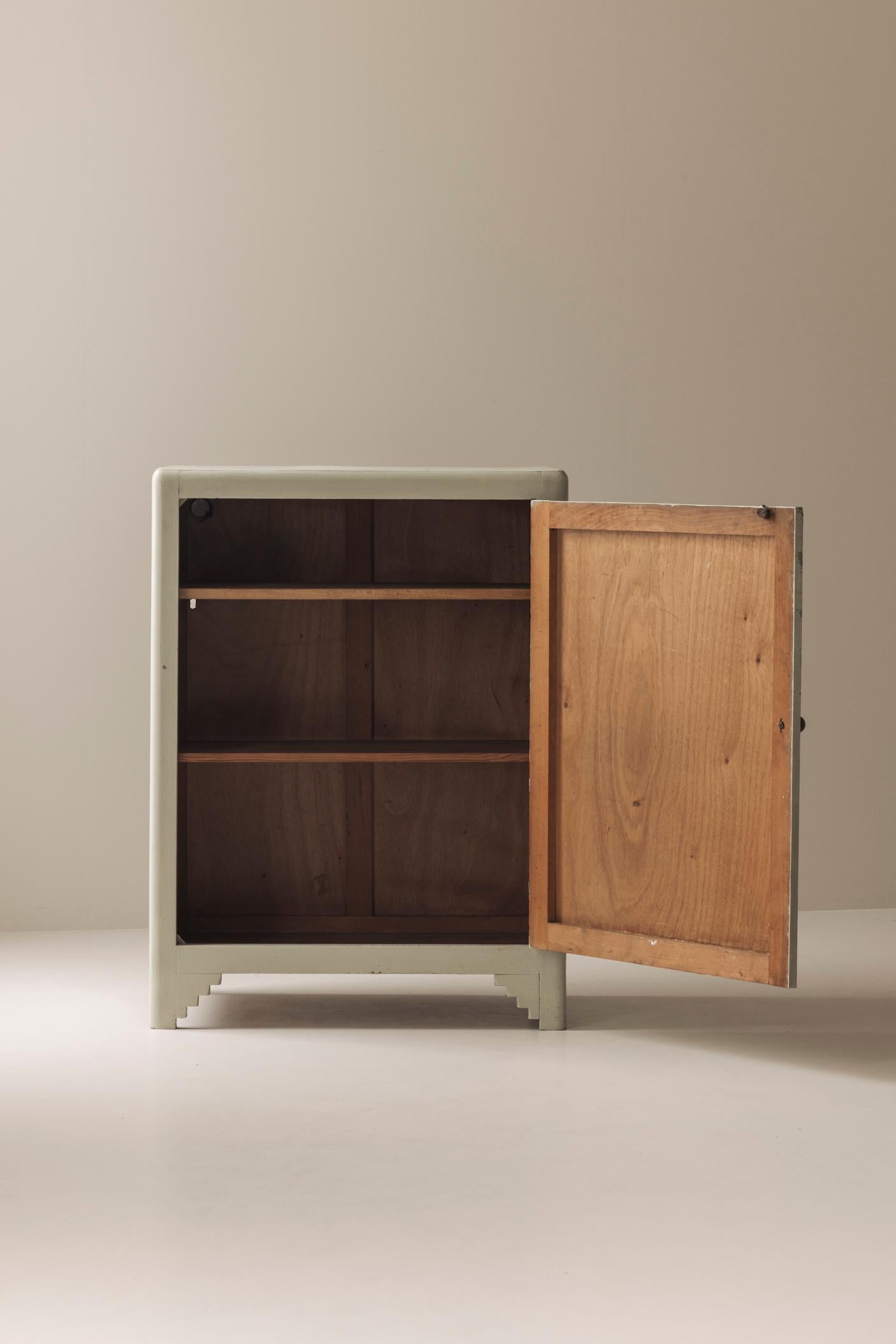 Mid-20th Century Charming Modernist French cabinet from the 1950s For Sale