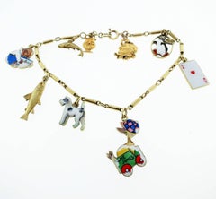 Charming Multi Enamel Charm Bracelet
