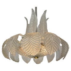 Vintage Charming Murano Chandelier by Ercole Barovier 1940