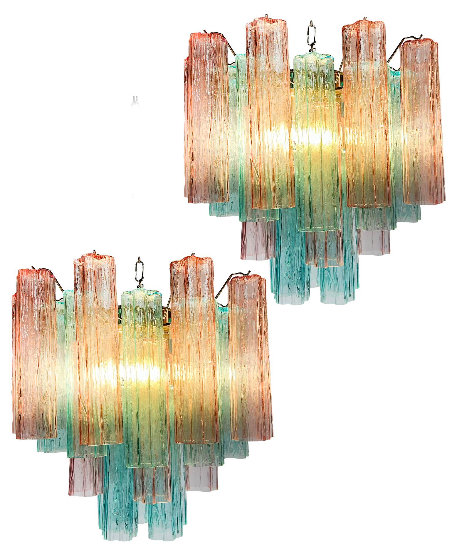 Charming Murano Chandelier by Valentina Planta For Sale 4