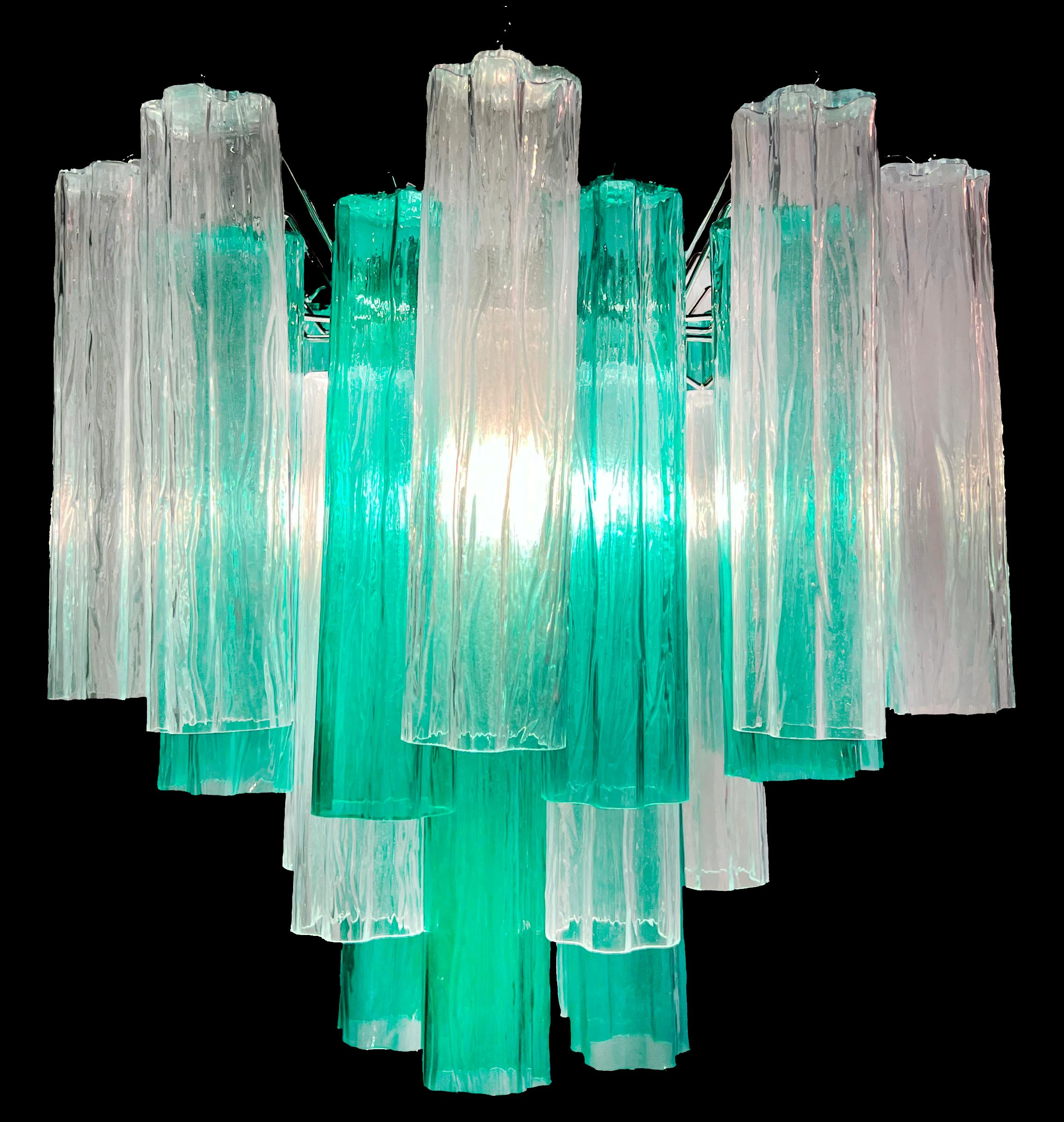 Charming Murano Chandelier by Valentina Planta For Sale 7