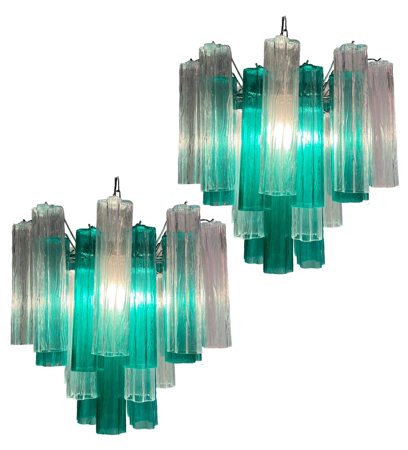 Charming Murano Chandelier by Valentina Planta For Sale 11