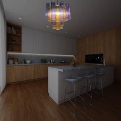 Charming Murano Chandelier by Valentina Planta