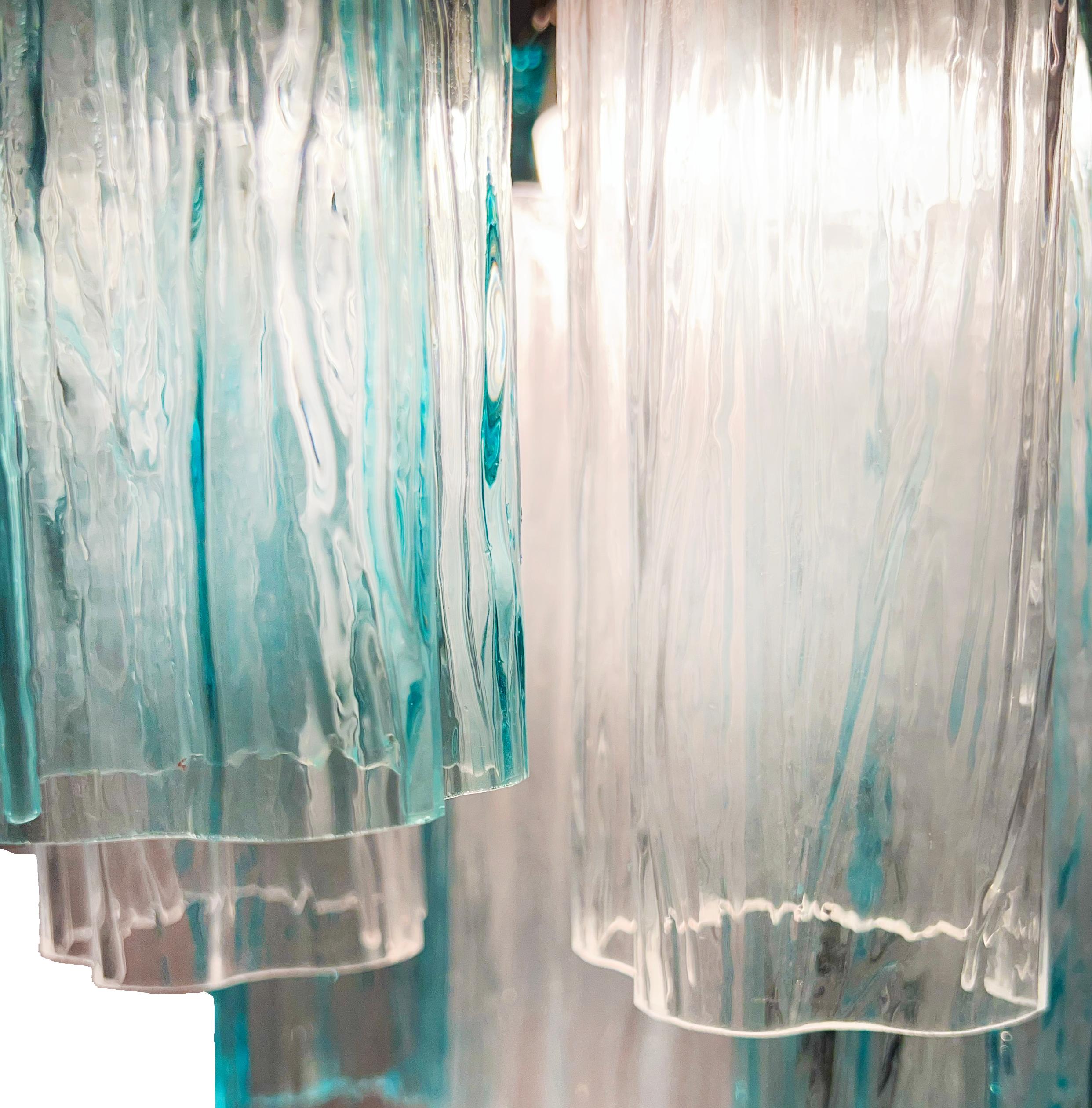 Metal Charming Murano Chandelier by Valentina Planta For Sale