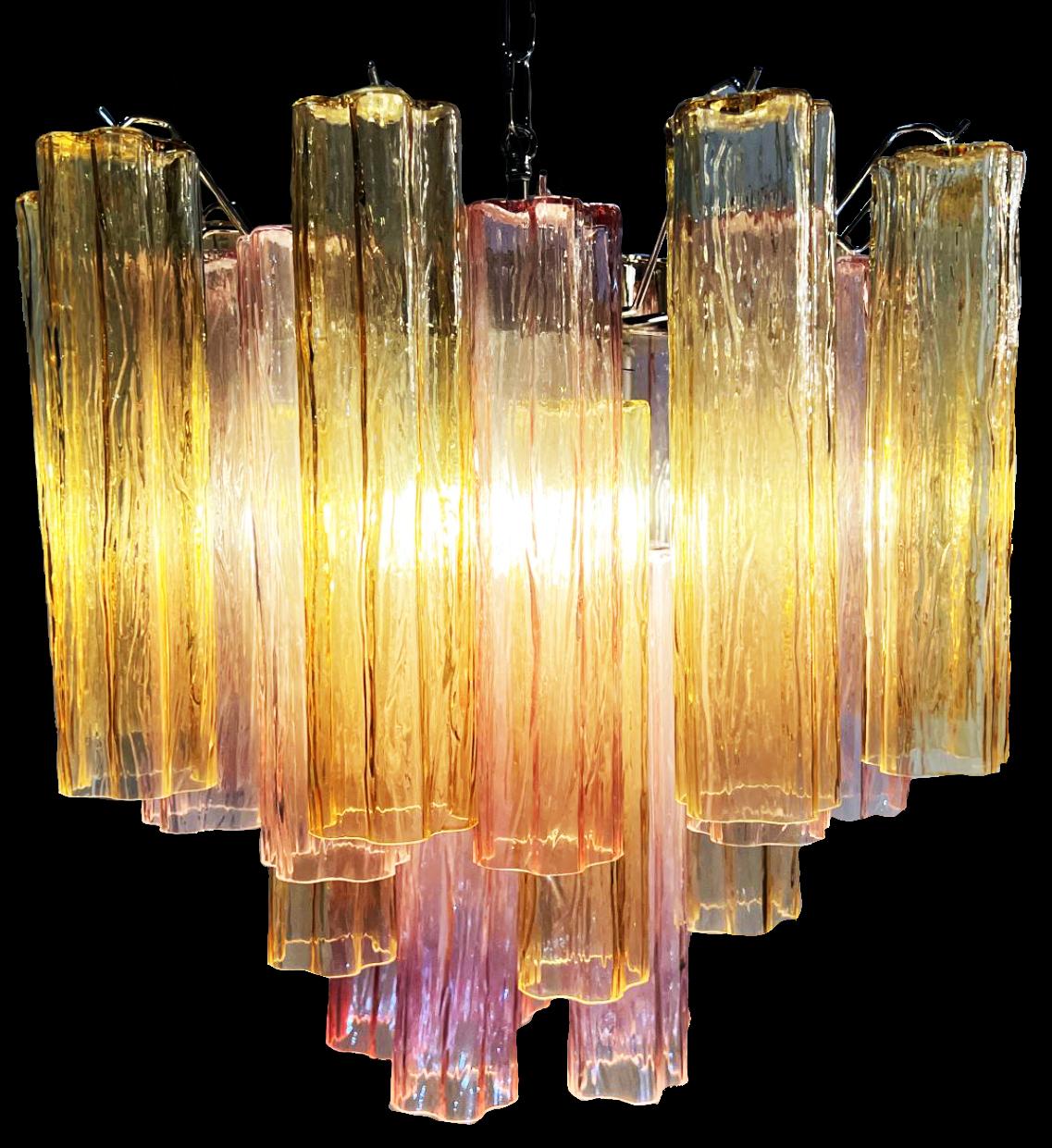 Charming Murano Chandelier by Valentina Planta For Sale 2