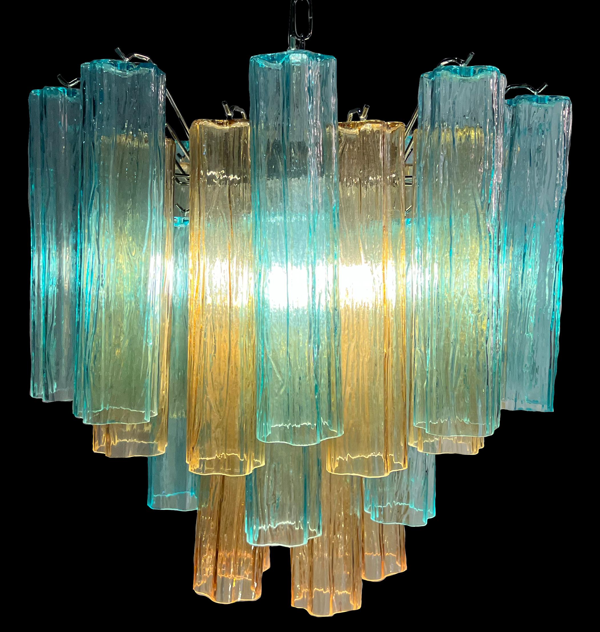 Charming Murano Chandelier by Valentina Planta For Sale 3