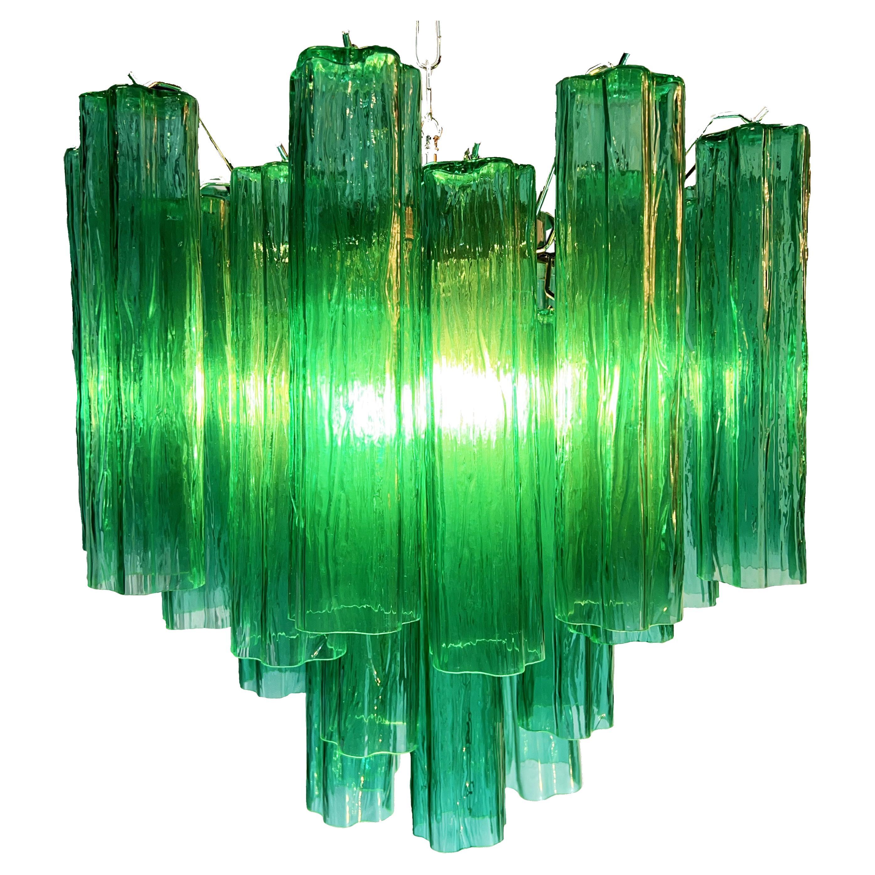 Charming Murano Chandelier by Valentina Planta For Sale