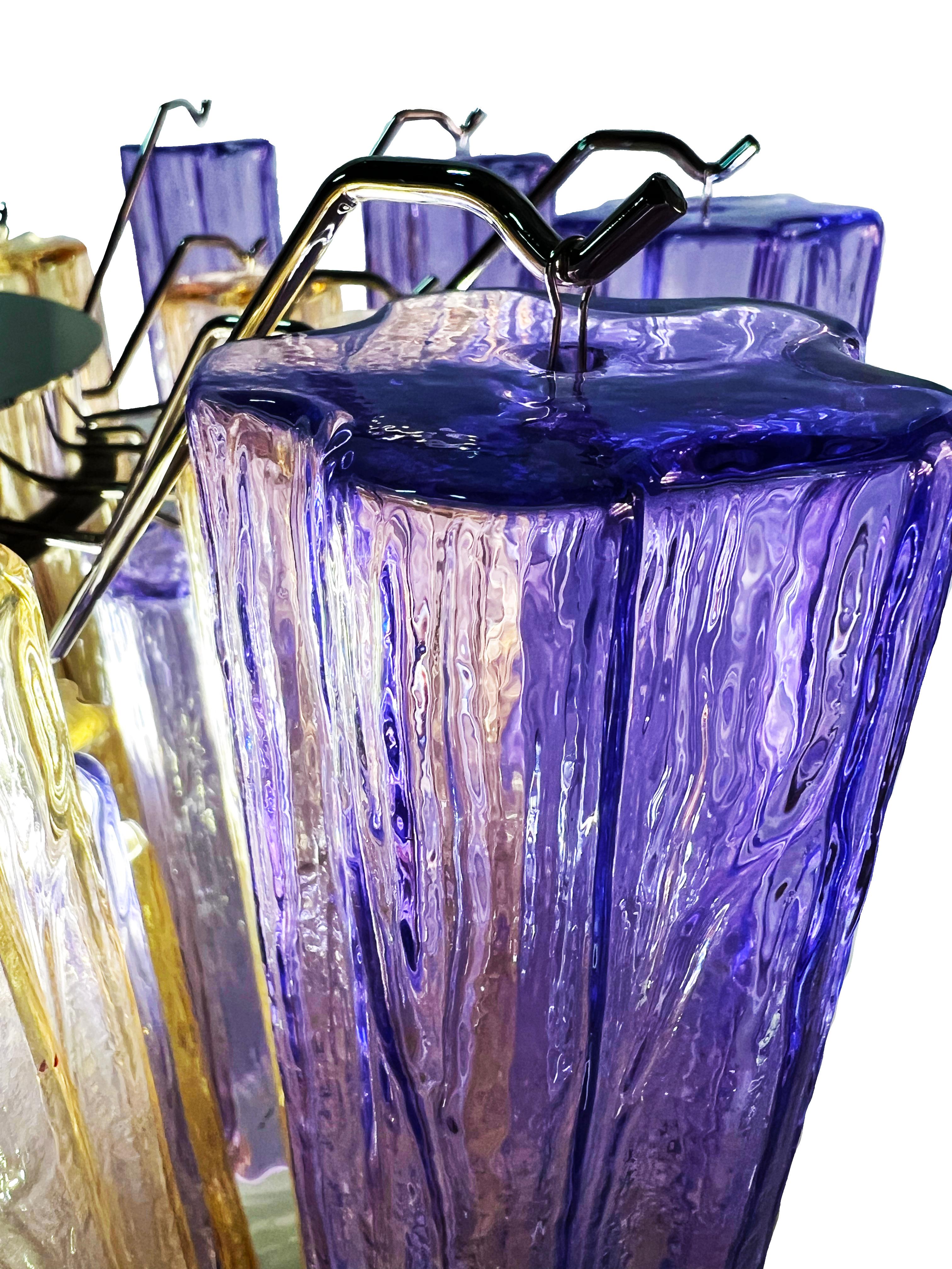 Charmante Murano-Kronleuchter von Valentina Planta (Metall) im Angebot