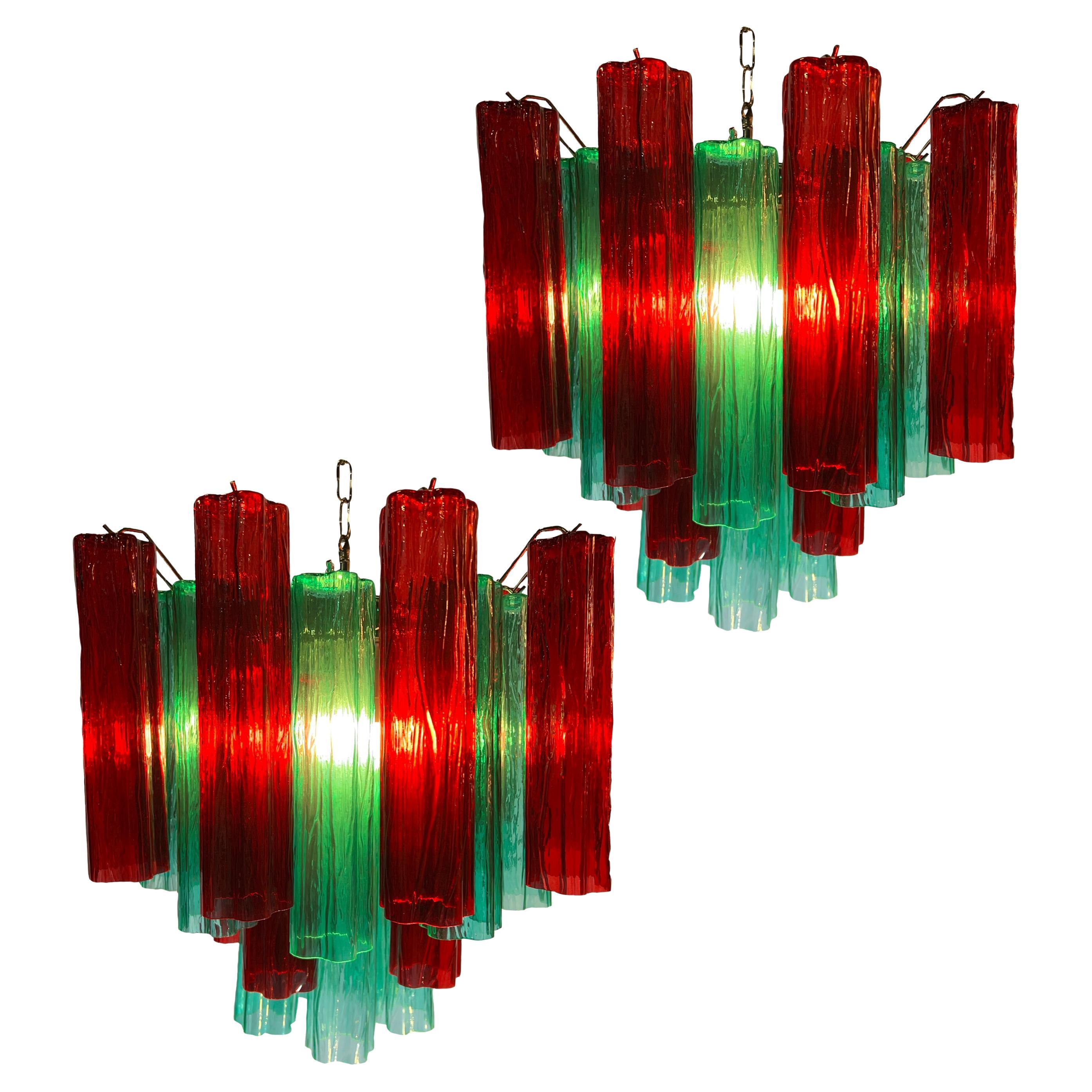 Charming Murano Chandeliers by Valentina Planta For Sale