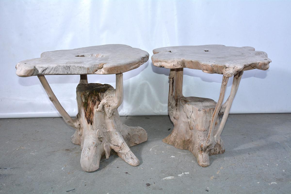Organic Modern Modernist Organic Tree Root Table or Garden Seat