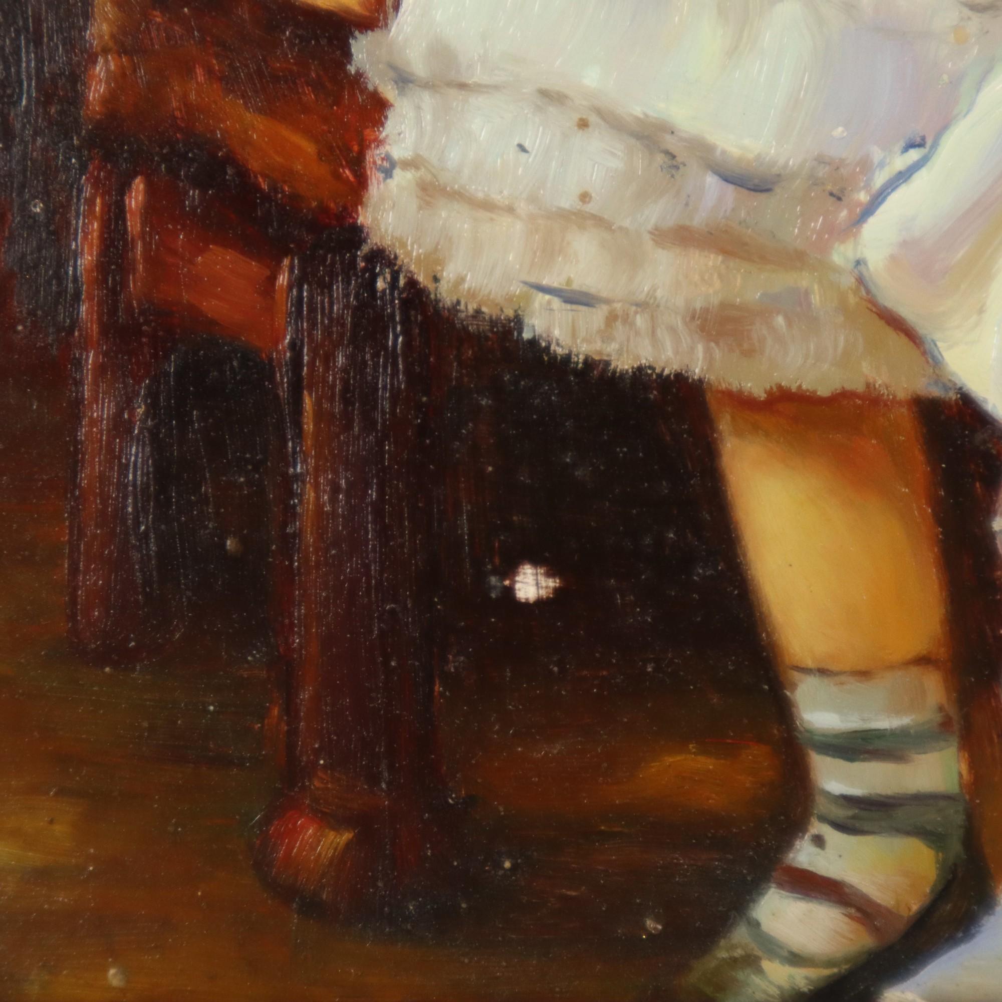 Charmant tableau Jeune fille cadre doré Lady Sybil Primrose en vente 3