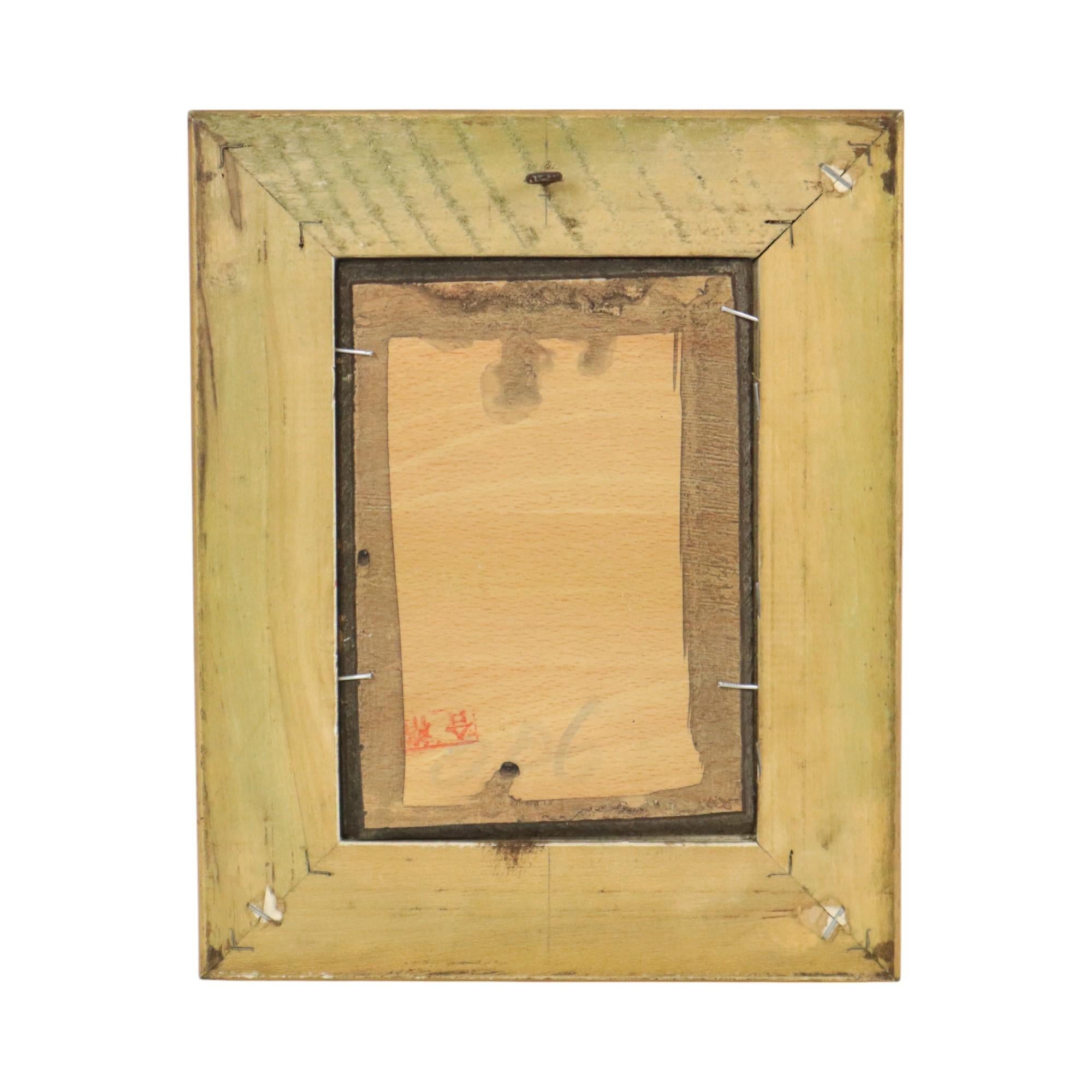 Charmant tableau Jeune fille cadre doré Lady Sybil Primrose en vente 5