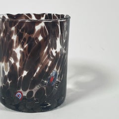 Encantador Par de Vasos de Murano Marrones - Elegancia Artesanal