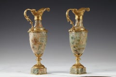 Charming Pair of Ewers Attributed to Millet