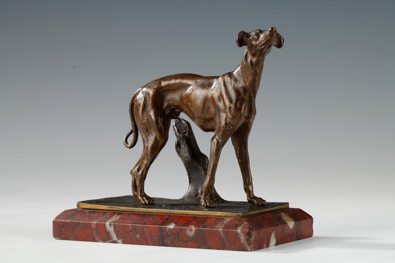 Charming Pair of Hunting Dogs For Sale at 1stdibs