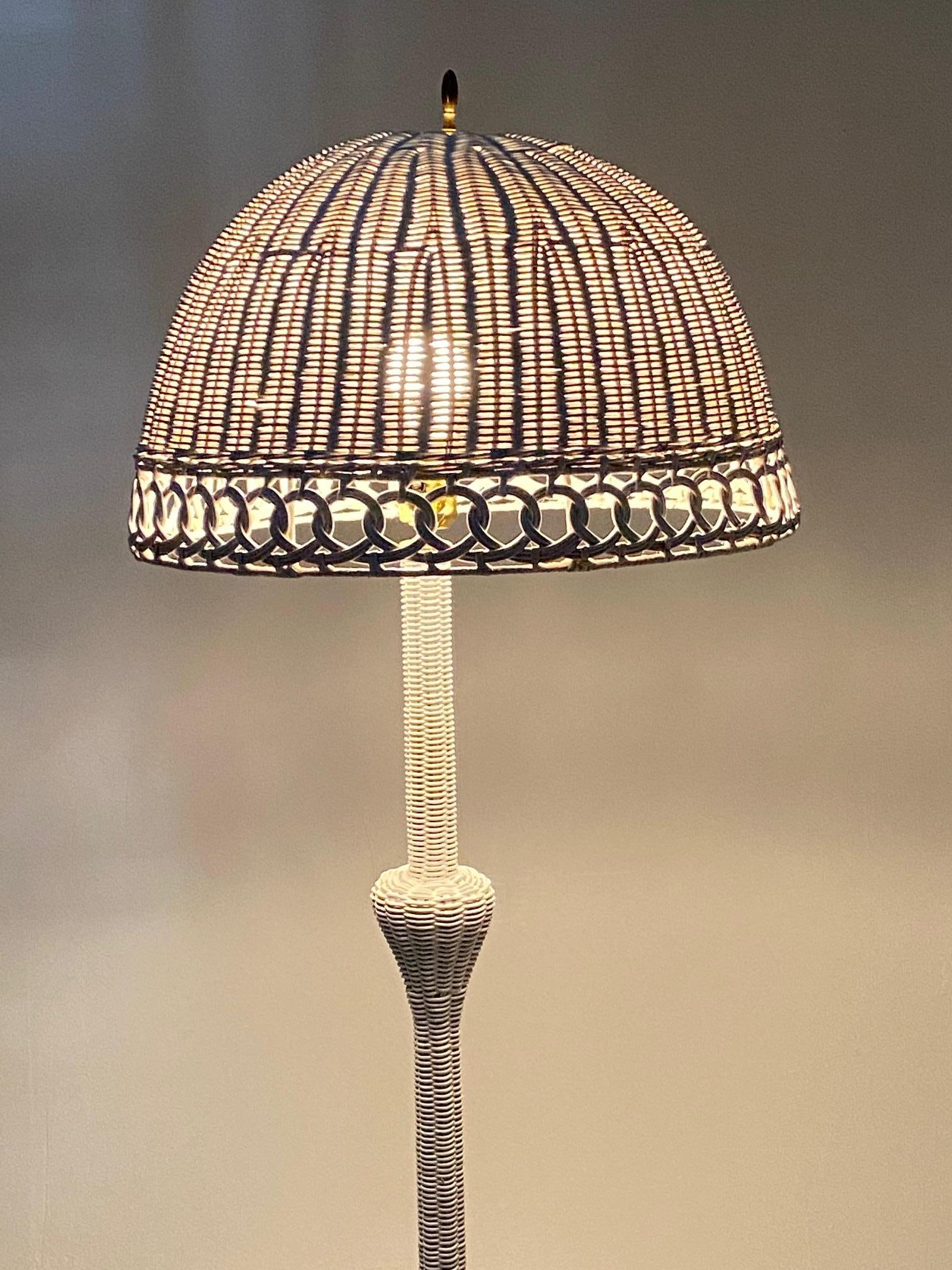 beachy floor lamp