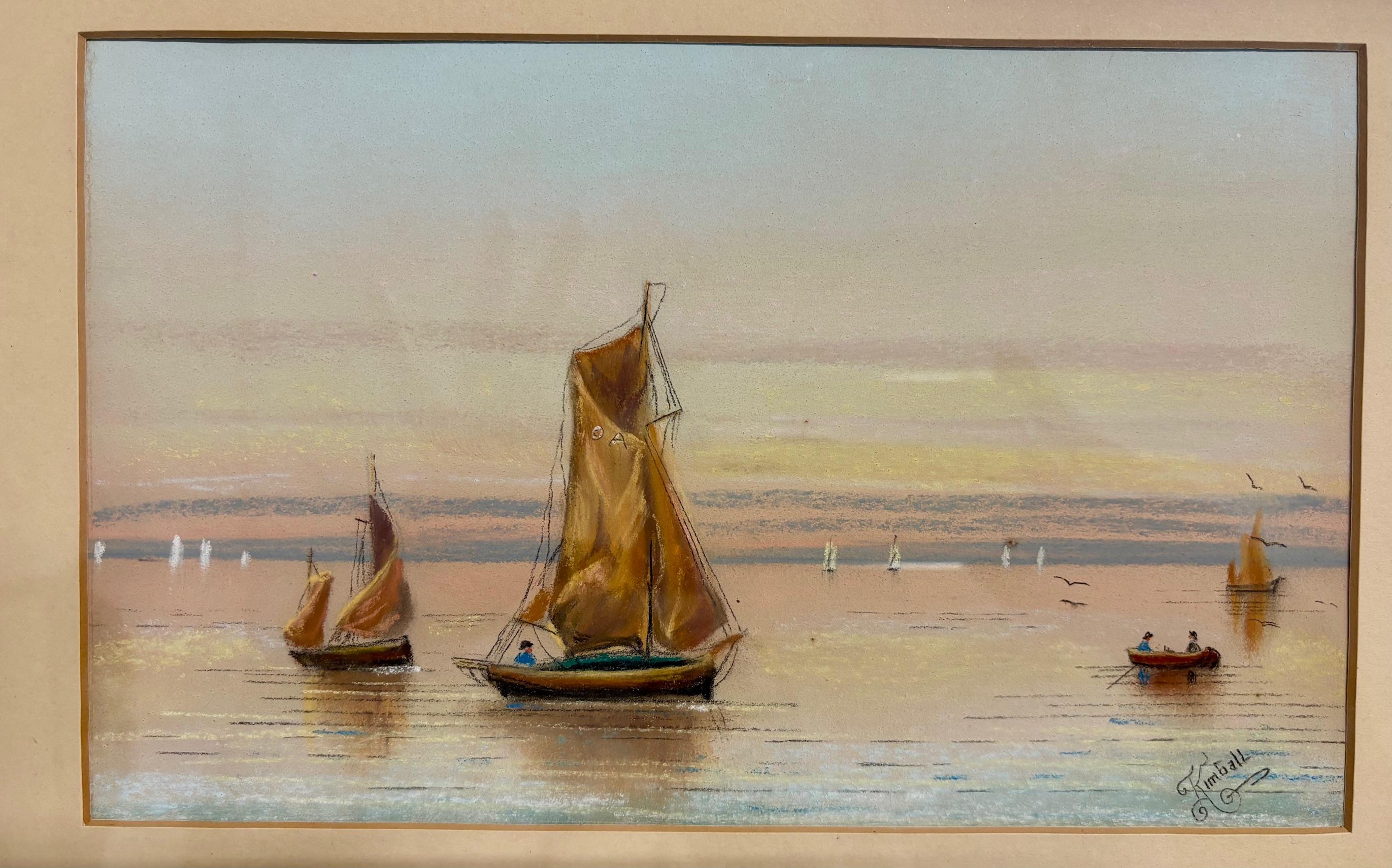 Pastel enchanteur de l'artiste pionnière Marie Cage Kimball (1844-1911)

Kimball est reconnue comme la première femme à établir son propre Studio à Galveston, au Texas, après avoir suivi une formation à l'Académie Julien à Paris.

Son travail et