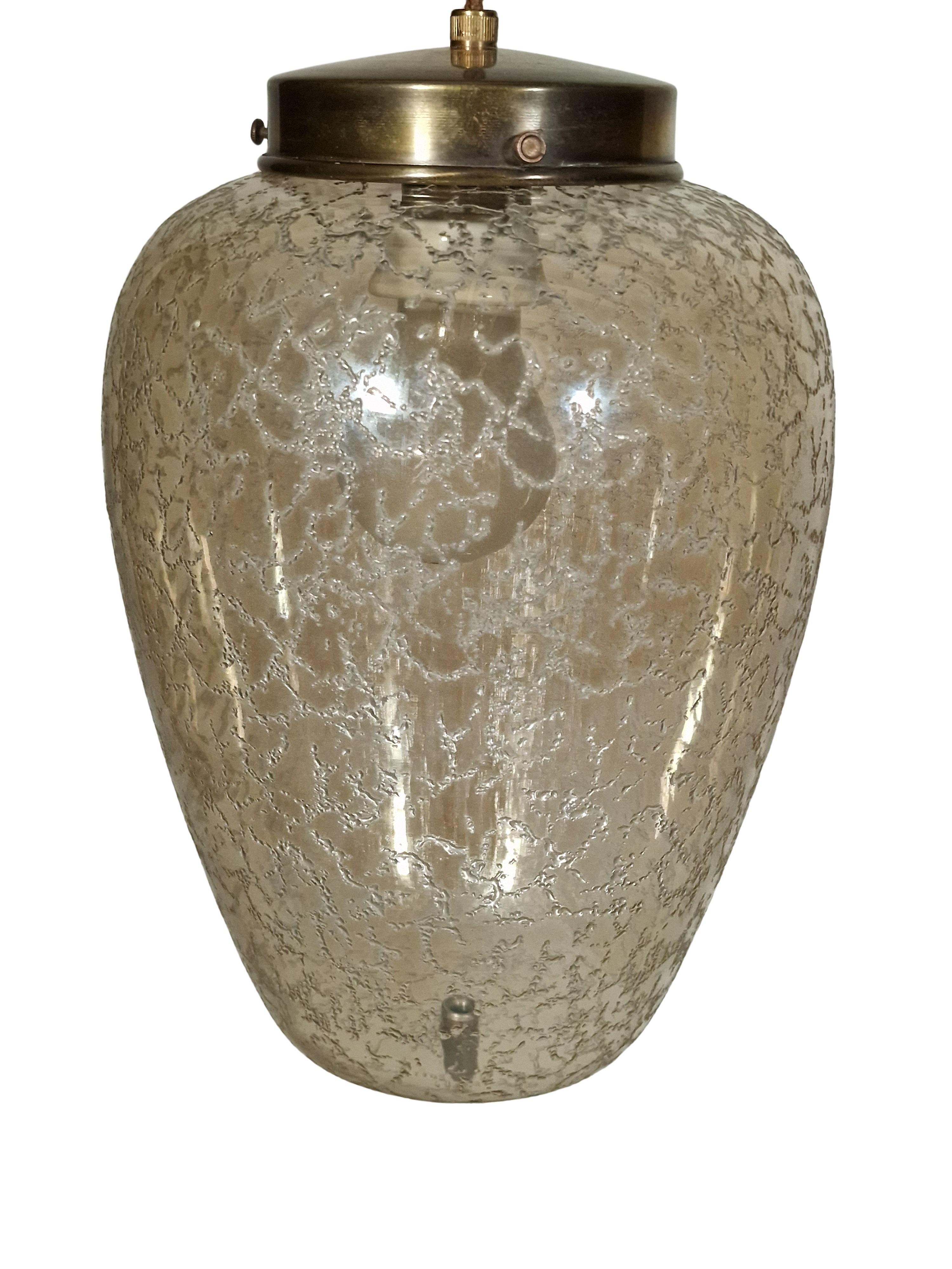 Tedesco Incantevole lampada a sospensione, Mid-Century Design, anni '50, Germania in vendita