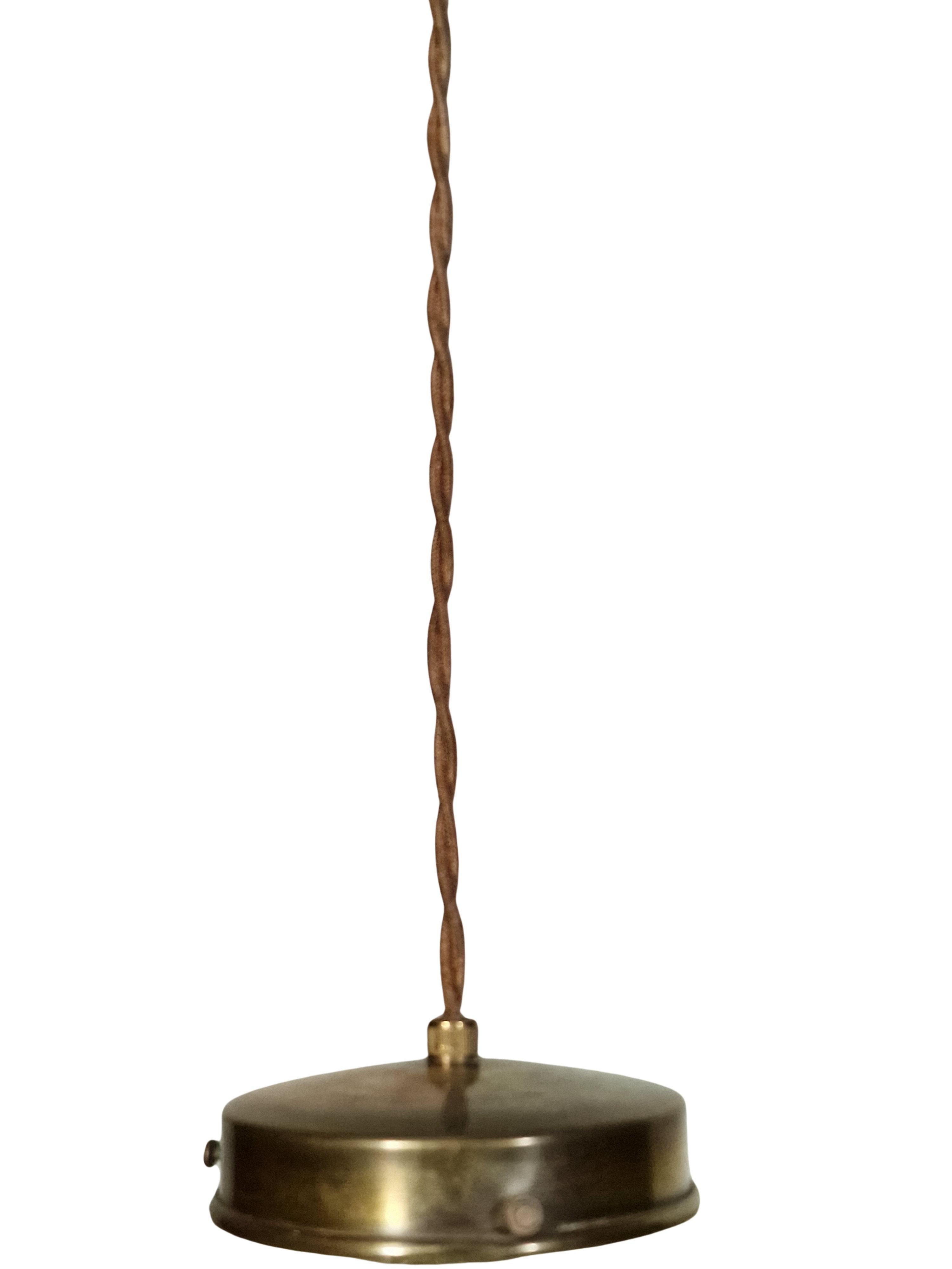 XX secolo Incantevole lampada a sospensione, Mid-Century Design, anni '50, Germania in vendita